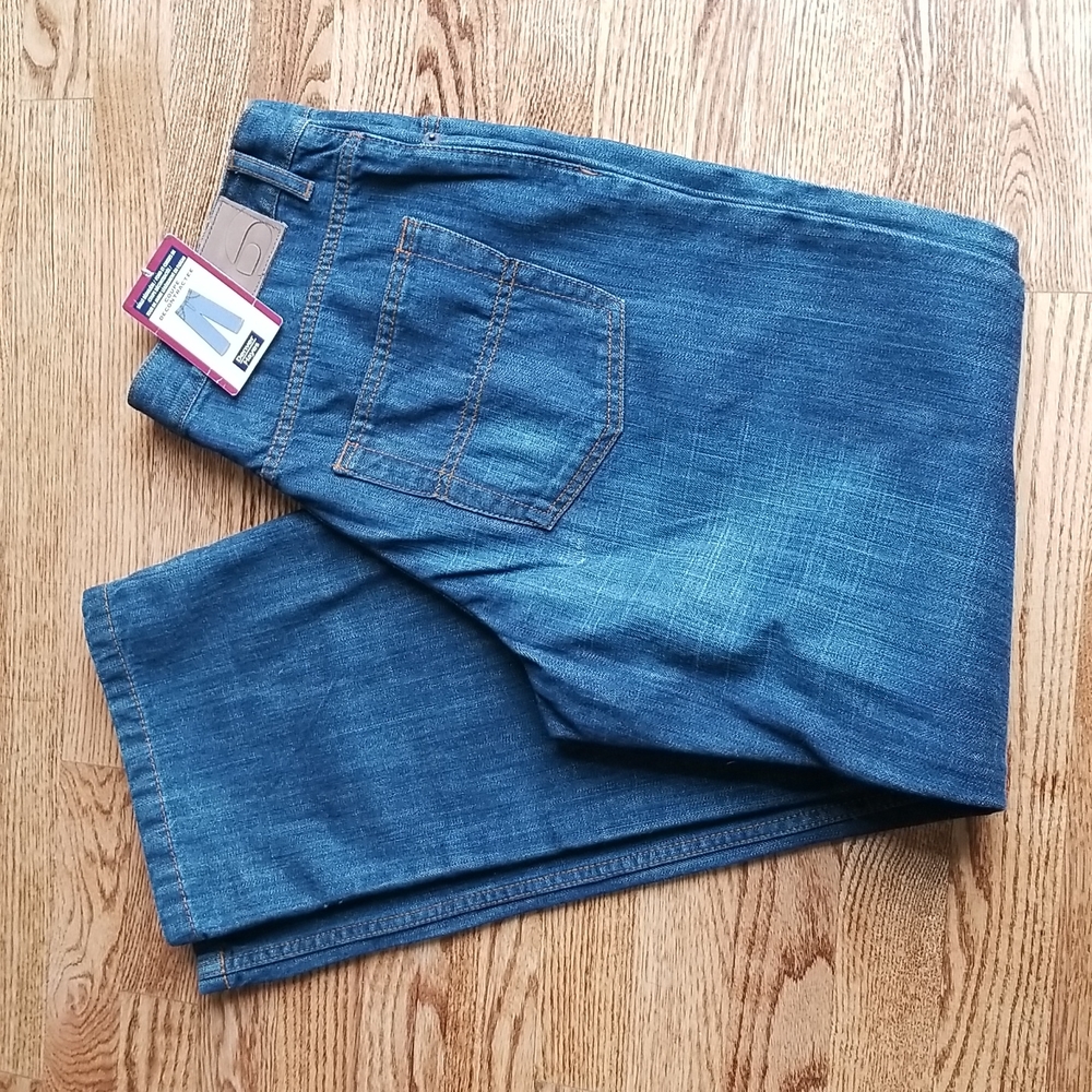 (34W/32L) NWT Denver Hayes Men's Relaxed Fit Regular Rise Jeans ❤ 100% Cotton